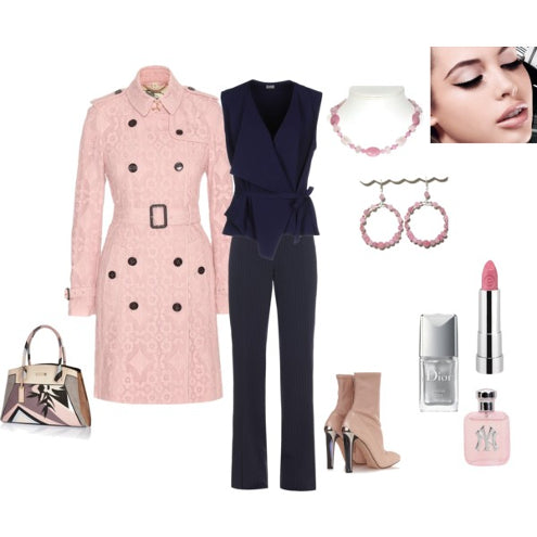 Pink Beaded Necklace