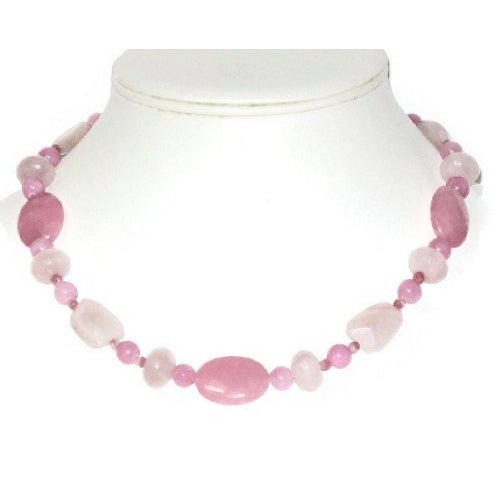 Pink Beaded Necklace